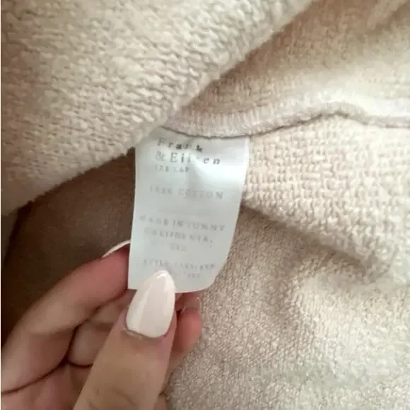 Frank & Eileen EFFIE L/S FUNNEL NECK CAPELET Size Medium - Picture 6 of 6